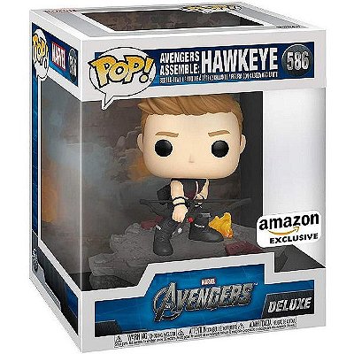 Funko Pop Marvel Avengers 586 Hawkeye Assemble Deluxe