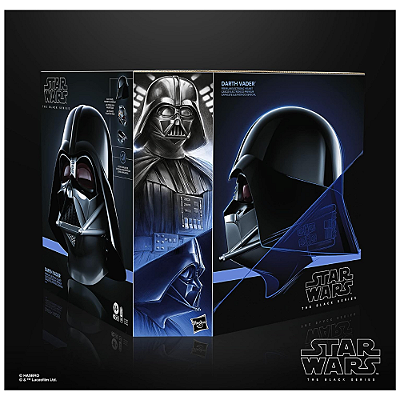 Capacete Eletrônico Star Wars Black Series Darth Vader F5514