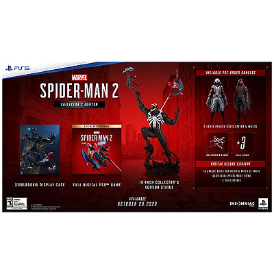 Jogo Marvel's Spider-Man 2 Collectors Edition – PS5
