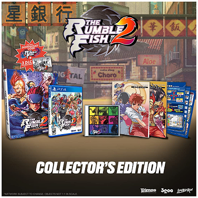 The Rumble Fish 2 Collectors Edition - PS4