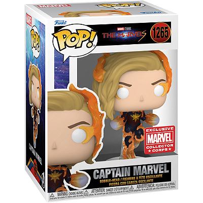 Funko Pop The Marvels 1265 Captain Marvel Exclusive