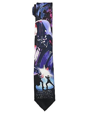 Gravata Star Wars Vader and Luke Duel Tie