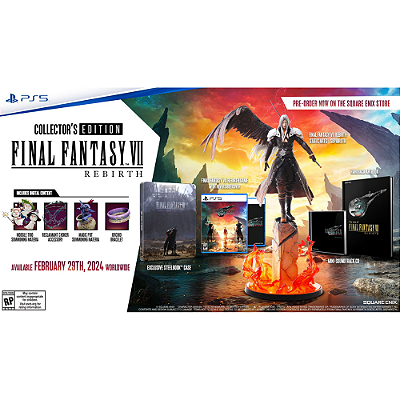 Jogo Final Fantasy VII Rebirth Collectors Edition - PS5