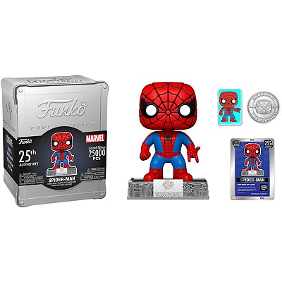 Funko Pop Marvel 03C Spider-Man 25th Anniversary Exclusive