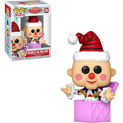 Funko Pop Rudolph 1264 Charlie-in-The-Box