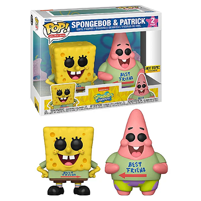 Funko Pop Spongebob & Patrick Best Friends 2pack