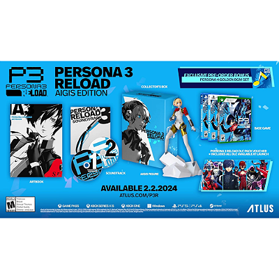 Persona 3 Reload Aigis Collectors Edition - Xbox Series X
