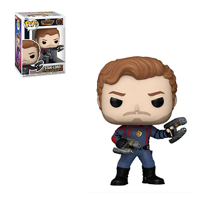 Guardians of the Galaxy Awesome Mix Star-Lord Pop! Album Figure #53 with  Case