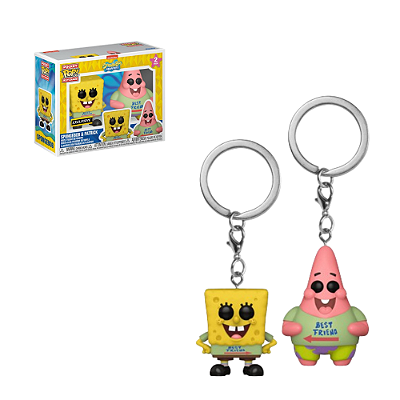 Funko Pop! Bob Esponja SpongeBob Squarepants & Patrick 2 Pack - Moça do Pop  - Funko Pop é aqui!