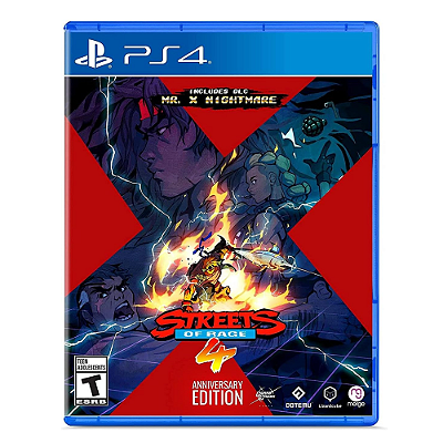 Streets of Rage 4 Anniversary Edition - PS4