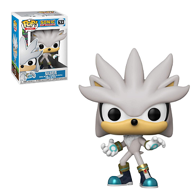 Funko Pop Sonic The Hedgehog 633 Silver