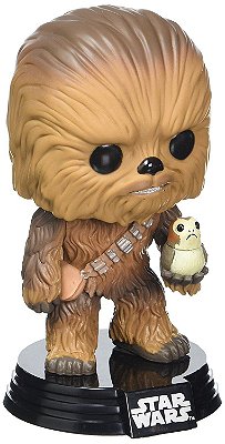 Funko Pop Star Wars The Last Jedi 195 Chewbacca e Porg