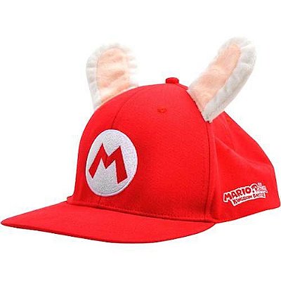 Boné Mario + Rabbids Kingdom Battle Hat Cap Nintendo