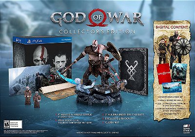 UNBOXING - GOD OF WAR STONE MASON EDITION - Edição de Colecionador! 