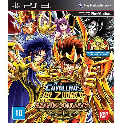 Os Cavaleiros do Zodiaco: Bravos Soldados - PS3