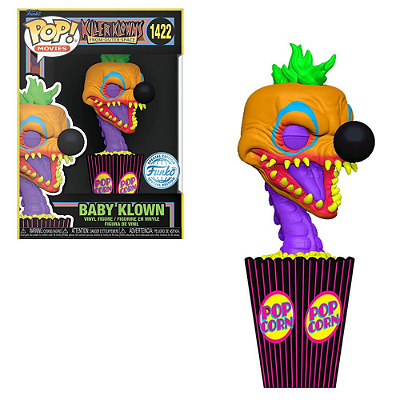 Funko Pop Killer Klowns 1422 Baby Klown Black Light