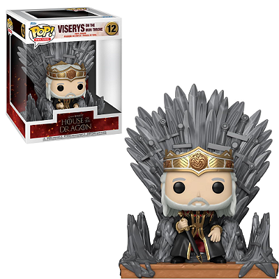 Funko Pop House Of The Dragon 12 Viserys on The Iron Throne