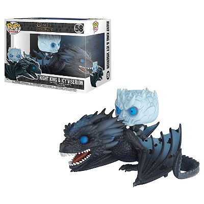 Funko Pop Game of Thrones 58 Night King on Icy Viserion Dragon