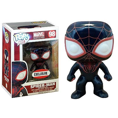 Funko POP Marvel 98 Spider-Man Miles Morales Exclusive