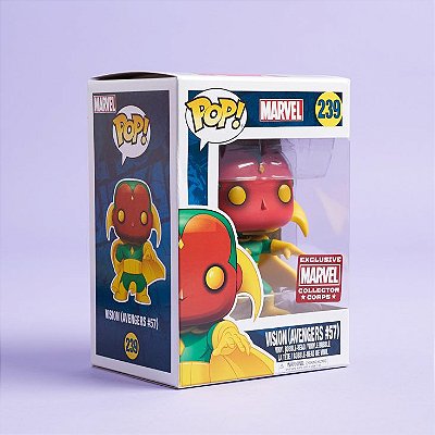 Funko Pop Marvel 239 Vision Avengers 57 Exclusive