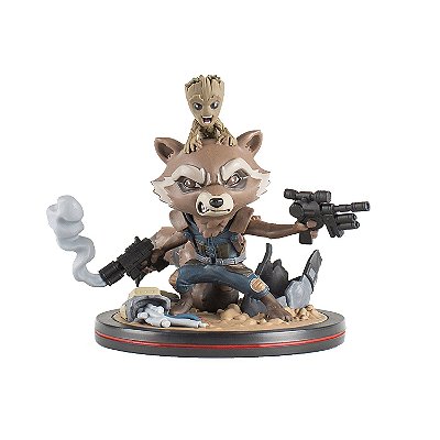 Guardians of the Galaxy Rocket & Groot Q-Fig Diorama QMx