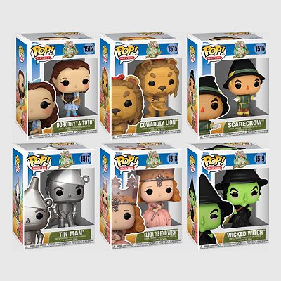 Funko Pop The Wizard of Oz Kit 1502 1515 1516 1517 1518 1519