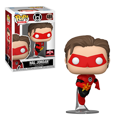 Funko Pop DC Red Lantern 486 Hal Jordan Exclusive