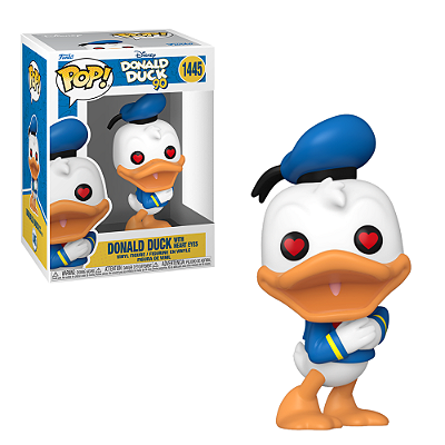 Funko Pop Disney Donald Duck 90th 1445 Heart Donald Duck