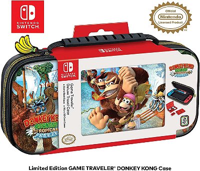 Deluxe Game Travel Case Donkey Kong Country Tropical Freeze