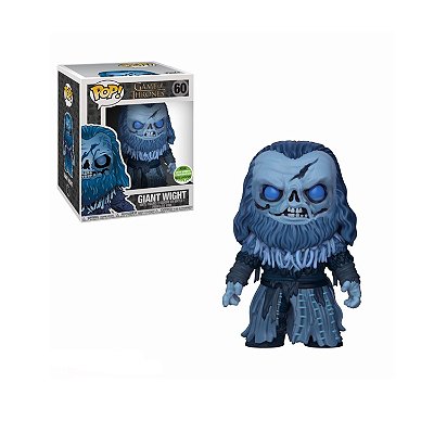 Funko Pop  Game of Thrones 60 Giant Wight Limited Edition