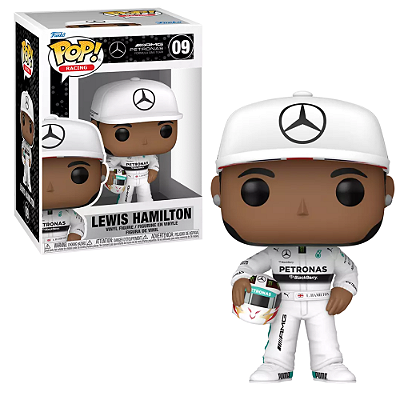 Funko Pop F1 09 Lewis Hamilton w/ Helmet Mercedes AMG