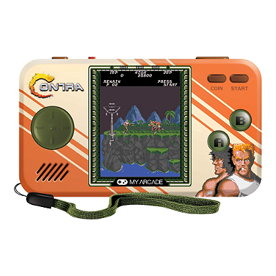 My Arcade Contra & Super Contra Pocket Player Pro Portable