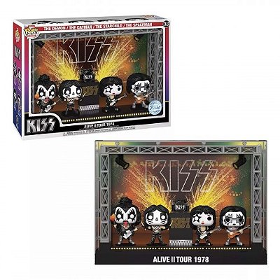 Funko Pop Rock Moment 03 Kiss Alive II Tour 1978