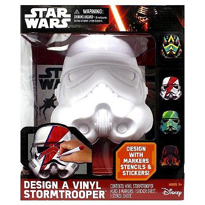 Star Wars Deluxe Design a Vinyl Stormtrooper Play Set