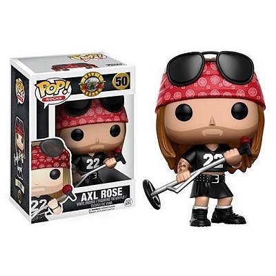 Funko Pop Rocks 50 Axl Rose Guns N Roses