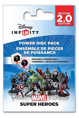 Disney Infinity 2.0 Marvel Super Heroes Power Disc Pack