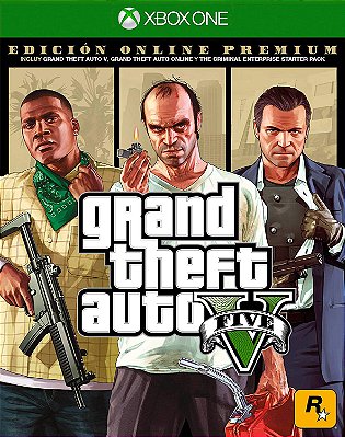 Jogo GTA V - Premium Online Edition - PS4