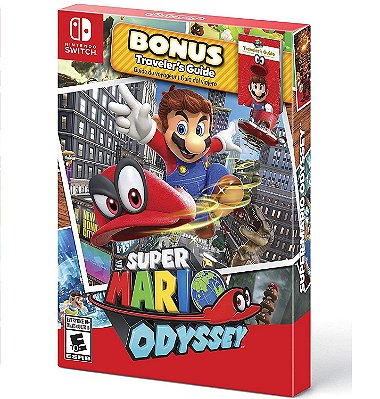 Super Mario Odyssey Starter Pack Travelers Guide - Switch