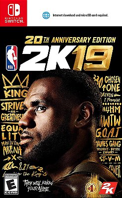 NBA 2K19 20th Anniversary Edition - Switch