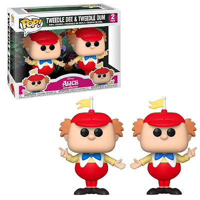 Funko Pop Alice In Wonderland Tweedle Dee Tweedle Dum 2 Pack