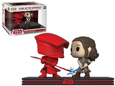 Funko Pop Star Wars Clash on the Supremacy 264 Rey & Praetorian Guard