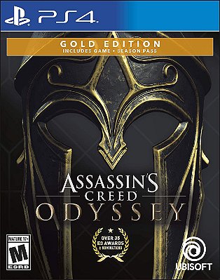 Assassins Creed Odyssey Gold Steelbook Edition - PS4