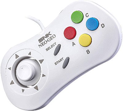 Controle Neo Geo Mini Pad - White (Branco)