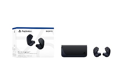 Fones de ouvido sem fio Pulse Explore Midnight Black - PS5