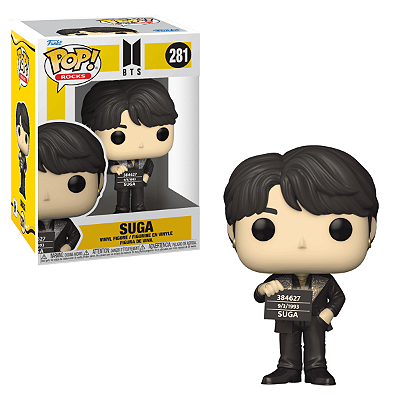 Funko Pop Rocks Bts 281 Suga