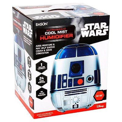 Umidificador Disney Cool Mist Star Wars R2-D2 R2d2 - Emson
