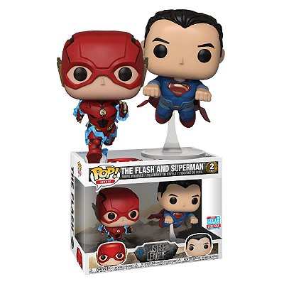 Funko Pop DC Justice League Flash & Superman 2-Pack