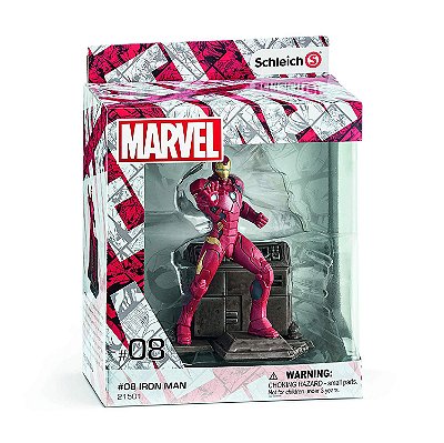 Schleich Marvel 08 Iron Man Diorama Action Figure