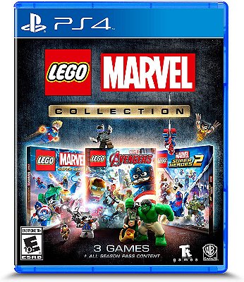 Lego Marvel Collection 3 Jogos - PS4