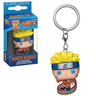 Chaveiro Funko Pocket Pop Naruto Uzumaki